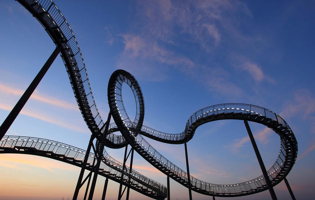 Why Spiritual Enlightenment Might Feel Like A Rollercoaster Ride